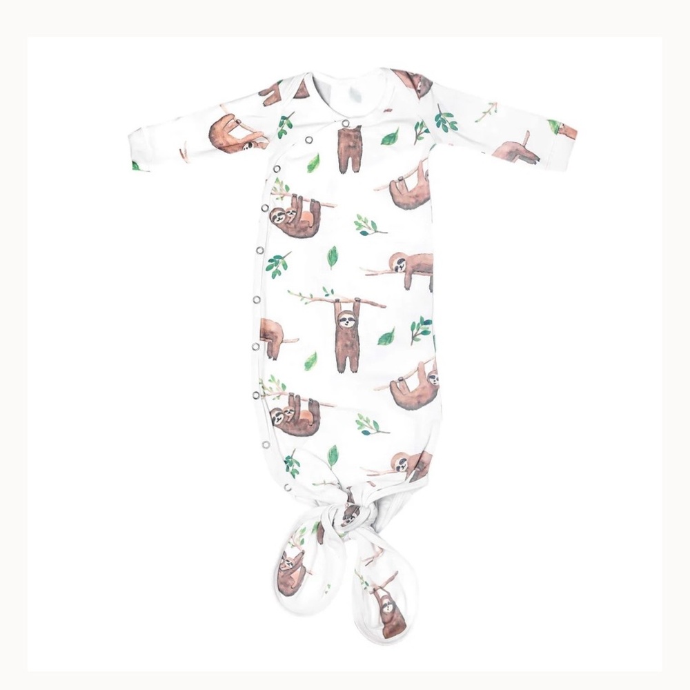 Copper Pearl Sloth knotted nightgown